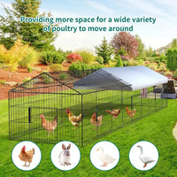 130" Large Chicken Coop House.        