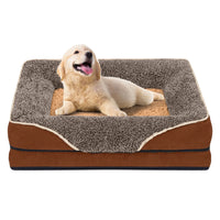 Premium Orthopedic Dog Bed for Small Dogs - Luxurious Supportive Foam Sofa 