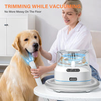 Ultimate Dog & Cat  Grooming with Vacuum Kit: 5-in-1 Hair Clippers with 99.9% Suction