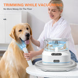 Ultimate Dog & Cat  Grooming with Vacuum Kit: 5-in-1 Hair Clippers with 99.9% Suction