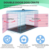 30 Inch Foldable Large Dog Crate for Large Dogs.        