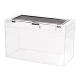 "Premium Acrylic Reptile Terrarium - Ideal Breeding Box for Bearded Dragons, Tarantulas & More!"