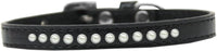 Pet Fashion Collar with One Row Pearl Rimsets