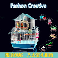 "Stylish Chic Metal Pearl Bird Cage: Transform Your Bird's Home with Elegance!"