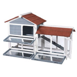 Deluxe Waterproof Wooden Rabbit Hutch 