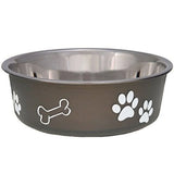 Elegant Espresso Classic Dog Bowl 