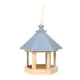 Charming Wooden Birdhouse & Feeder for Outdoor Garden Decor  