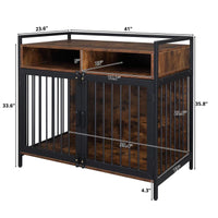 Stylish & Functional Furniture Dog Cage: The Perfect Blend of Comfort and Design for Your Pet!