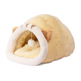 Snail Shell Cozy Cat Bed - Perfect for Sweet Dreams!