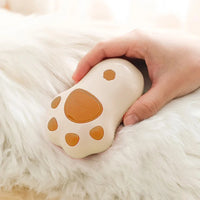 Electric Paw-Shaped Cat and Dog Grooming Brush with Steam and Water Spray for Bathing and Massage