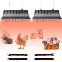 Ultimate Chicken Coop Heater - 250W with 2 Extra Lamps 🐣