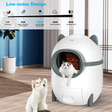 Revolutionary Self-Cleaning Cat Litter Box with App Control & Odor Elimination 