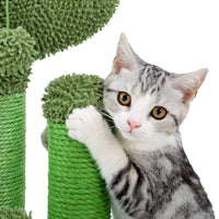 23" Cactus Cat Scratching Posts                       Medium Sisal Cat Scratcher,Green