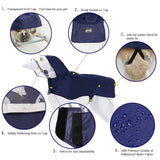 "Premium Waterproof Dog Raincoat - Perfect for Golden Retrievers & All Breeds - Stylish Hooded Design for Small to Large Dogs!"