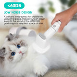 Dog & Cat Grooming Kit & Vacuum         - Low Noise 11Kpa Suction, 5-in-1 Groomer for Dogs & Cats with 2.5L Dustbin