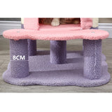 Multi-Level Cat Tree Scratcher Tower with Condo, Furniture, and Climbing Toy