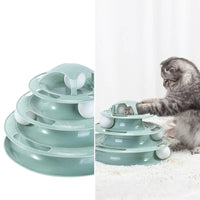 Cat Toy Tower - Engaging Tracks for Cat Intelligence and Amusement