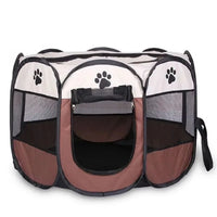 Ultimate Portable Foldable Pet Tent & Kennel - Easy Setup Octagonal Shelter for Dogs & Cats Outdoors