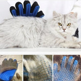 Ultimate Cat & Dog Grooming Gloves - Self-Cleaning Shedding & Bathing Accessory for Pets