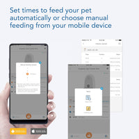 Automatic Cat and Dog Feeder with APP.   