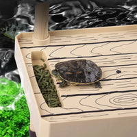 "Floating Turtle Drying Platform: Ideal for Brazilian Water Turtles and Aquariums"