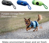 "Portable Dog Poop Bag Set - Black"