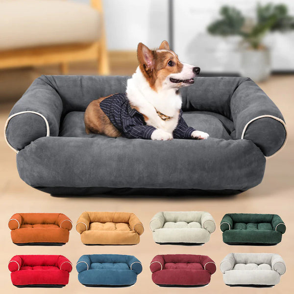 Dog Sofa Sleeping Bed or Bag.  Warm Soft Kennel 