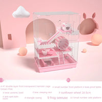 "Djungarian Hamster Deluxe Villa with Acrylic Accessories Set"