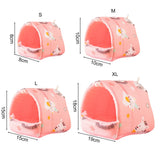 Cozy Cartoon Guinea Pig, Hamster or Rabbit Bed Cave - Soft, Skin-Friendly Hideout for Small Animals 