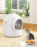 Revolutionary Self-Cleaning Cat Litter Box - App Control, Odor-Elimination