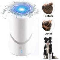 Automatic Dog Paws Cleaner or Foot Washer Cup, portable paw cleaner for small and medium-sized dogs 