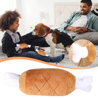 Pet Squeaky Chicken Leg Chew Toy for Dogs