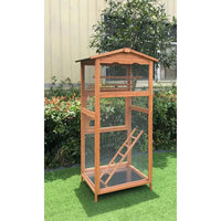 Outdoor Wooden Bird Cage