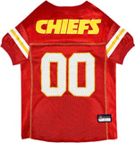 Official NFL Kansas City Chiefs Dog Jersey - Medium Size