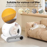 Automatic Self-Cleaning Litter Box with App Control and Safety Features