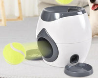 Revolutionary Smart Dog & Cat Feeder Dispenser & Tennis Ball Toy Launcher Combo