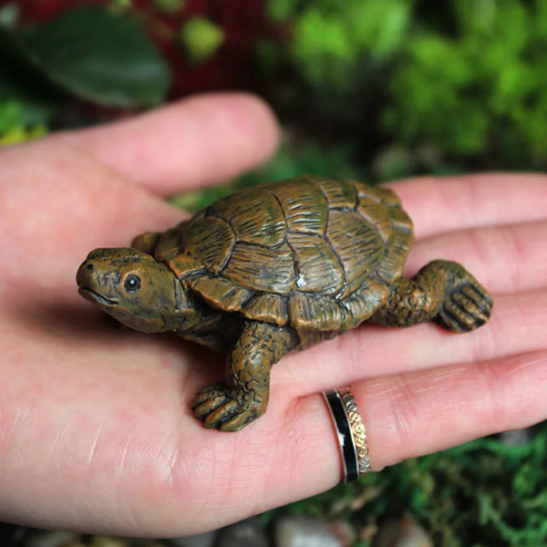 Miniature Sea Turtle Aquarium Garden Decoration