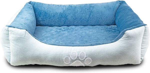 Orthopedic Medium Dog Bolster Bed. Comfortable Bed with Supportive Insert