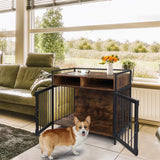 Stylish & Functional Furniture Dog Cage: The Perfect Blend of Comfort and Design for Your Pet!