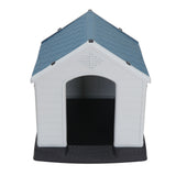 "Cozy Water-Resistant Dog House for Small to Medium Outdoor Pets"