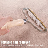 Ultimate Pet Hair Remover - Portable Manual Scraper & Lint Cleaner for Effortless Cat Hair Removal