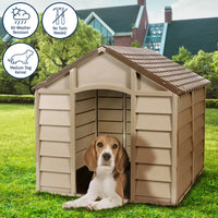 Augie Plastic Portable Dog House