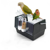 "Portable Bird Transport Cage - 1PCS Handheld Bird Carrier for Safe and Easy Travel!"