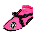 "Ultimate Waterproof Winter Dog Jacket with Harness - Perfect for Large Breeds like Labradors, French Bulldogs & More!"