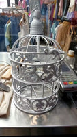 Elegant Iron Bird Cage for Weddings and Floral Arrangements 