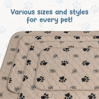 Premium Reusable Dog Pee Pads - Washable Waterproof Potty Training Mats