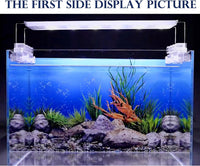 Aquarium Background Poster - High Definition Water Plants Fish Tank Decor Landscape - Double Sided - 16" x 40"