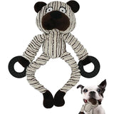 "Interactive Monkey Plush Puppy Chew Toys for Small Dogs - Perfect for Teething and Training!"