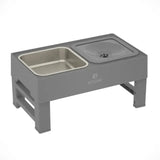 Elevate Your Dogs & Cats Dining Experience with an Adjustable Food and Water Bowl!