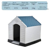 Plastic Warm Kennel Rainproof Outdoor Medium and Large Dog House Golden Retriever Dog Cage Dog House Sun Protection Dog Supplie